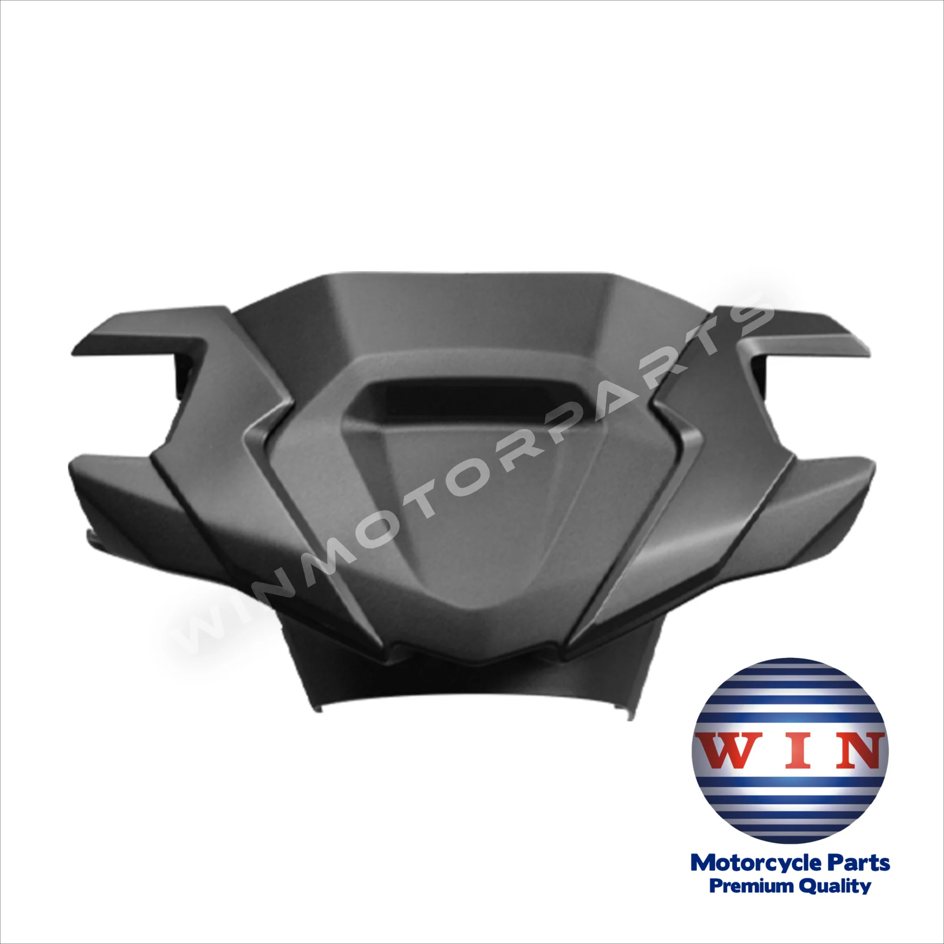 FRONT HANDLE COVER VARIO 160 + ACC HITAM DOFF